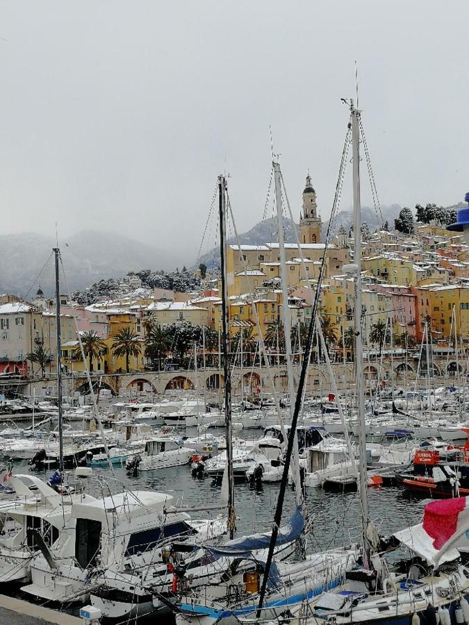 Menton 2 Pieces Climatise A Cote De La Plage Rue Palmaro Eksteriør bilde